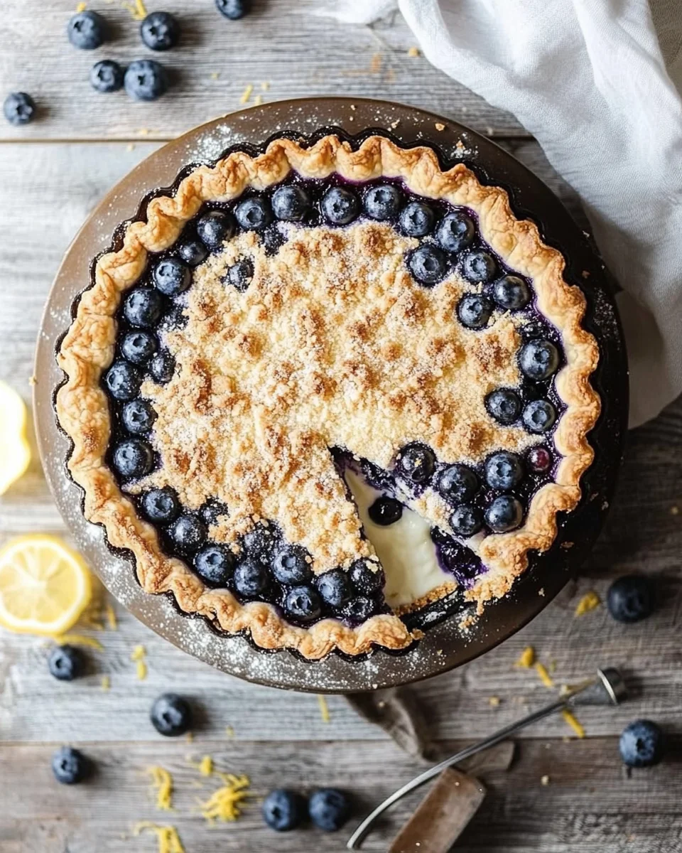Blaubeer-Tarte mit Vanille-Schmand und Streuseln 25 Blaubeer-Tarte mit Vanille-Schmand und Streuseln