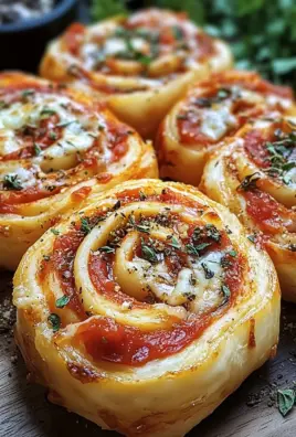 Blitz Pizzaschnecken