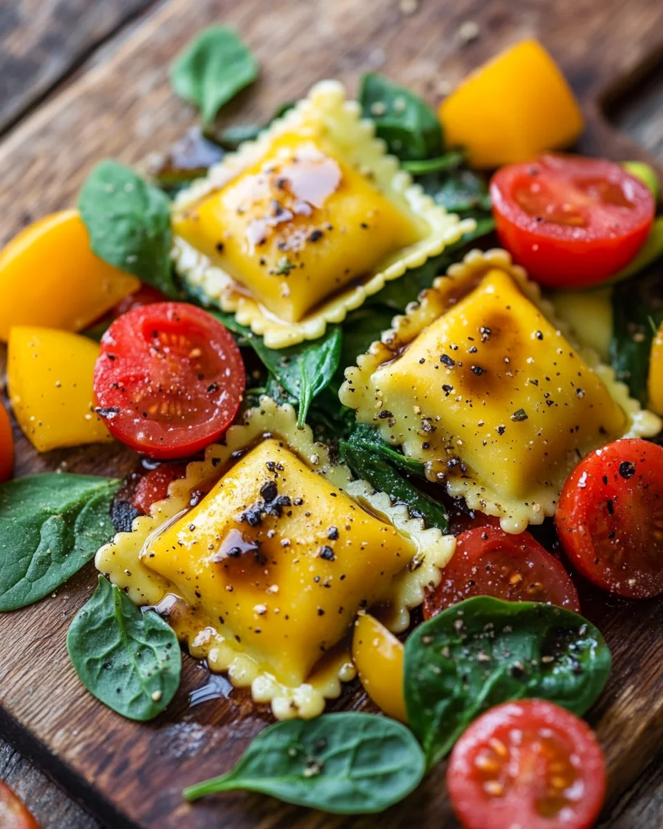 Bunte Ravioli-Gemüse-Pfanne 19 Bunte