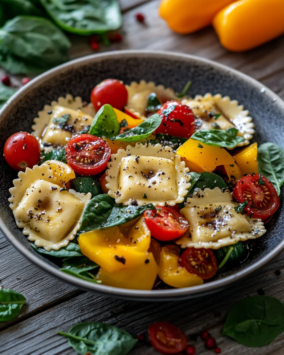 Bunte Ravioli-Gemüse-Pfanne 21 Bunte Ravioli-Gemüse-Pfanne