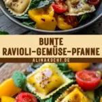 Bunte Ravioli-Gemüse-Pfanne 18 Pinterest Hidden Image