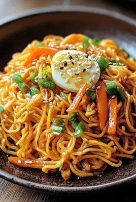 Chinesische Bratnudeln mit Ei