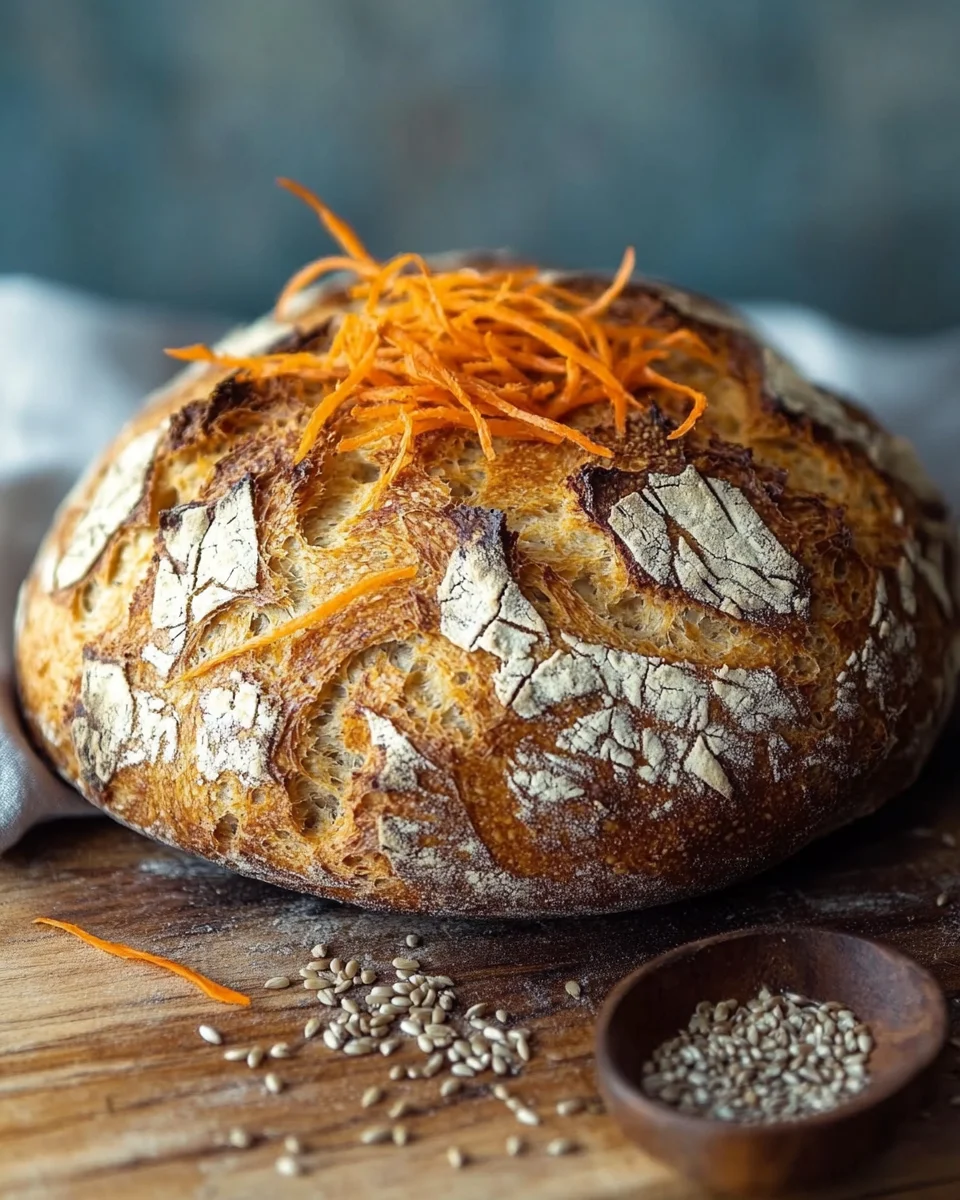 Dinkel Joghurt Brot mit M&ouml;hren - R&uuml;bli-Brot
