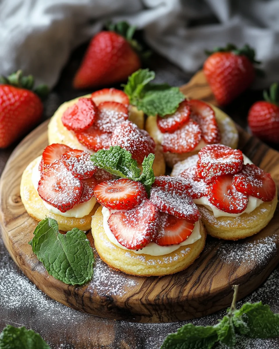 Erdbeer-K&auml;sekuchen-Kekse