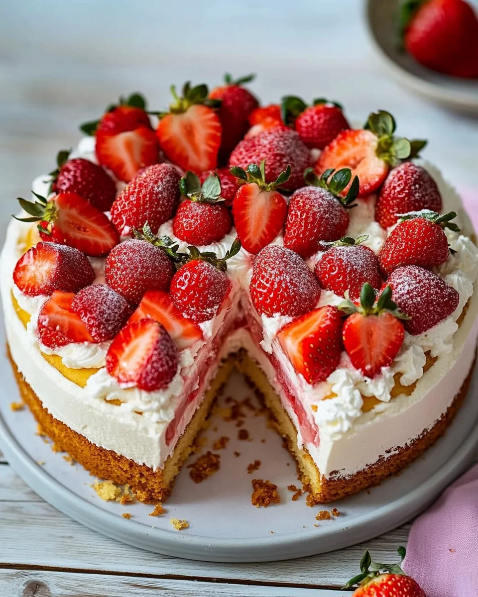 Erdbeertorte ohne Gelatine Rezept