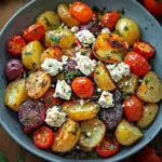 Feta Kartoffeln Ofengem&uuml;se