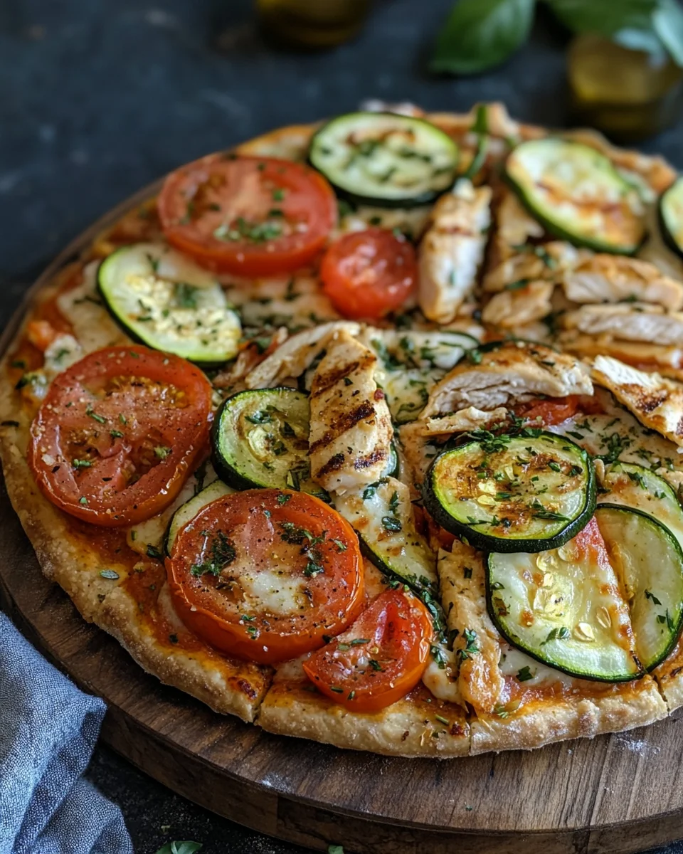 Fitness-Pizza mit Skyr