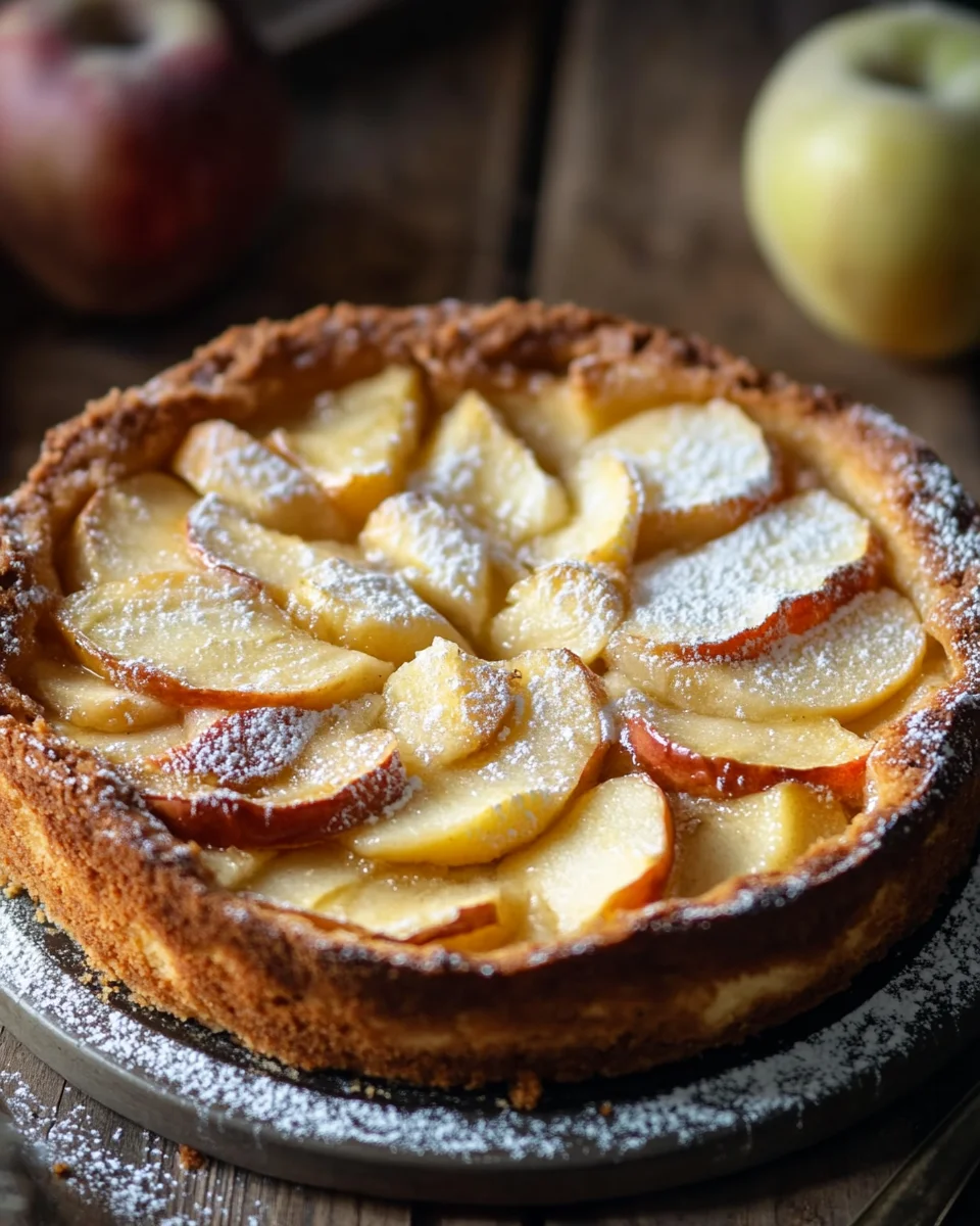 Franz&ouml;sischer Apfelkuchen