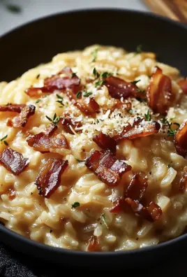Französisches Zwiebel und Speck Risotto 24 Französisches Zwiebel und Speck Risotto