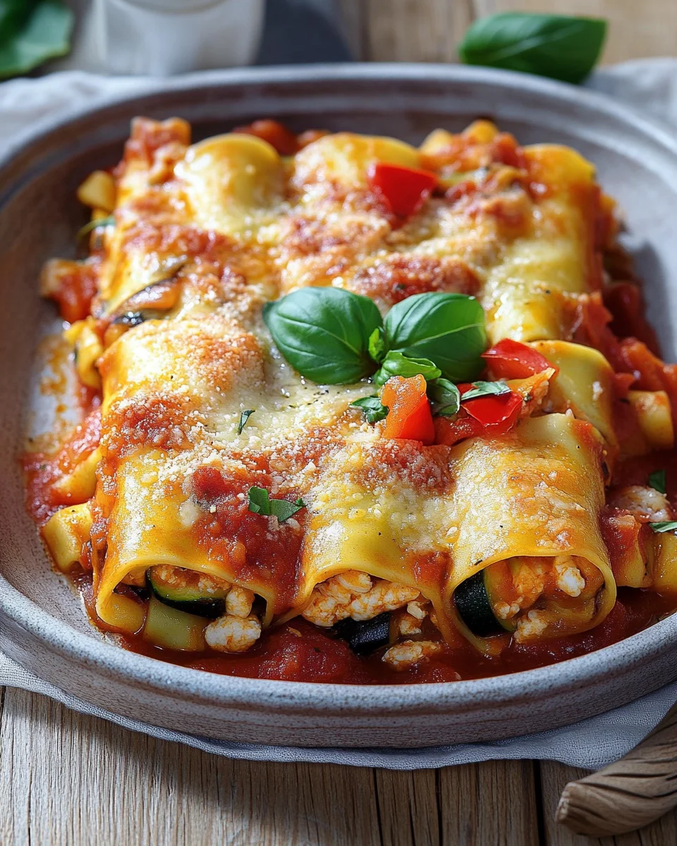 Gem&uuml;se-Cannelloni