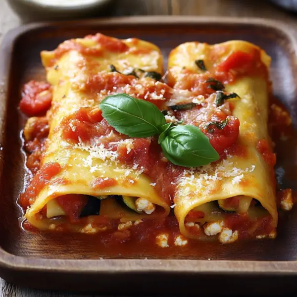 Gemüse-Cannelloni
