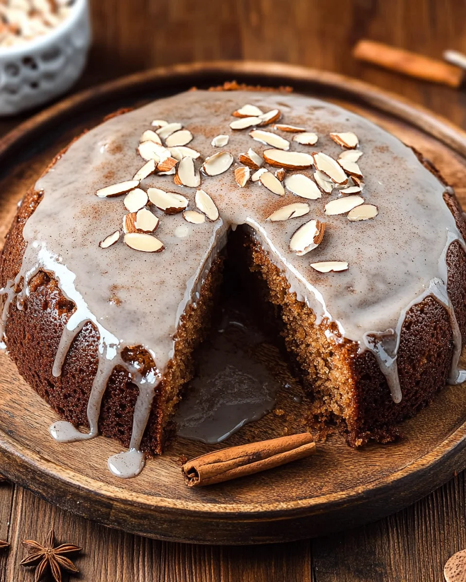 Gewürzkuchen mit Zimtguss 29 Gewürzkuchen mit Zimtguss