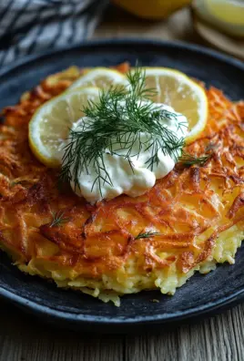 Großer Rösti mit Frischkäse und Lachs