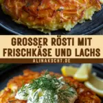 Großer Rösti mit Frischkäse und Lachs 19 Pinterest Hidden Image