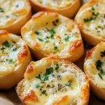 K&auml;se Knoblauch Brot H&auml;ppchen