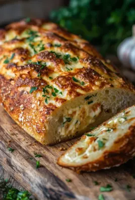 Käse-Knoblauchbrot zum Aufbacken