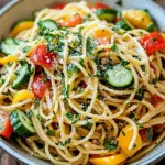 Kalifornischer Spaghetti-Salat