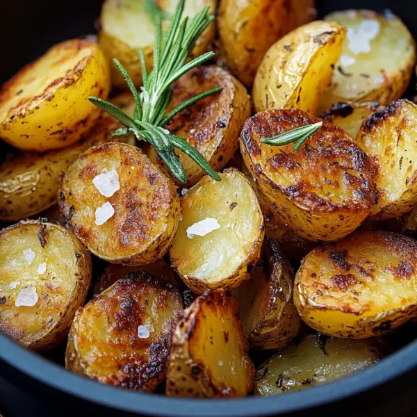 Kartoffeln aus der Heißluftfritteuse