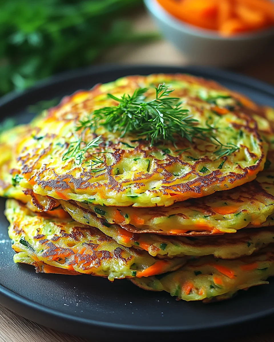 Keto Gemüse-Pfannkuchen