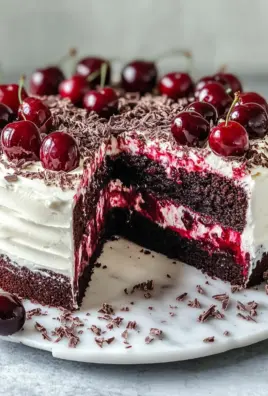 Kirschtorte mit Stracciatellacreme 25 Kirschtorte mit Stracciatellacreme