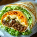 Low Carb Big Mac Rolle
