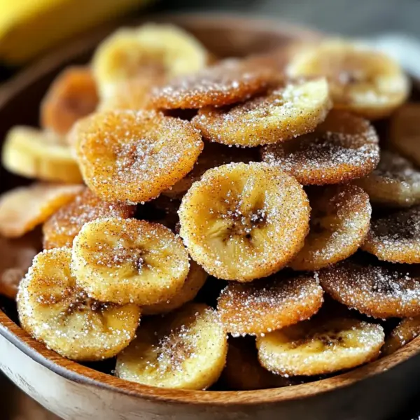 Luftfritteuse Zimt Bananen