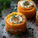 M&ouml;hrenrolle mit Frischk&auml;se