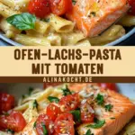 Ofen-Lachs-Pasta mit Tomaten 20 Pinterest Hidden Image