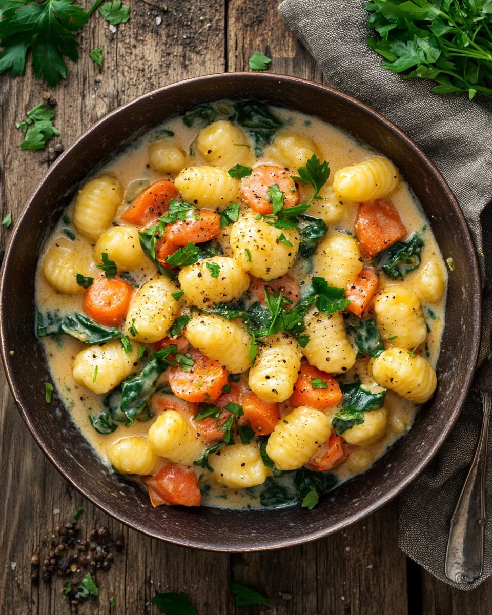 One Pot Gnocchi mit Rahmgemüse 24 One Pot Gnocchi mit Rahmgemüse