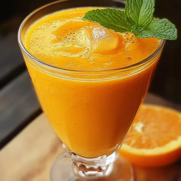 Orange Gute-Laune-Smoothie
