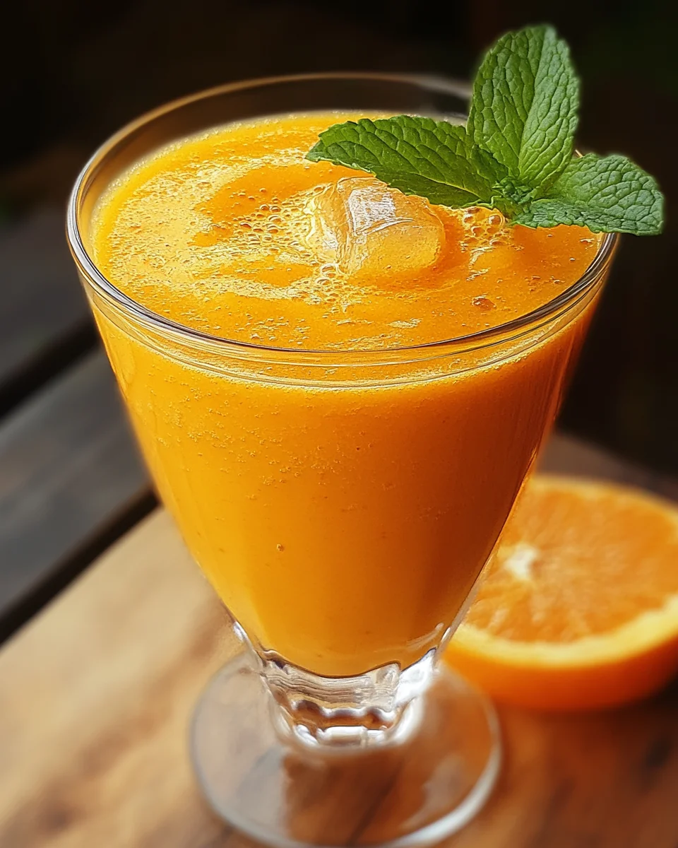 Orange Gute-Laune-Smoothie