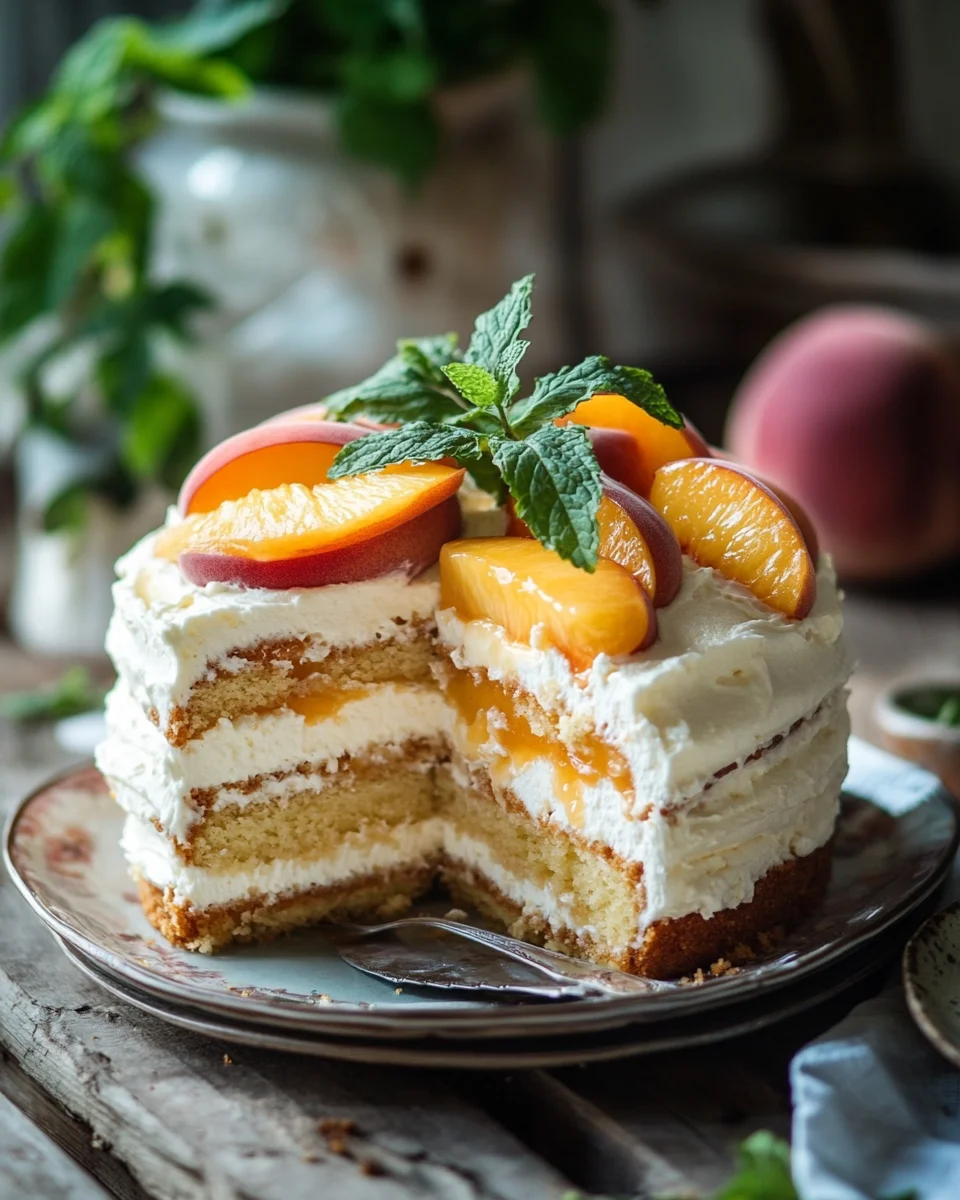 Pfirsich-Schmand-Kuchen Rezept 20 Pfirsich-Schmand-Kuchen