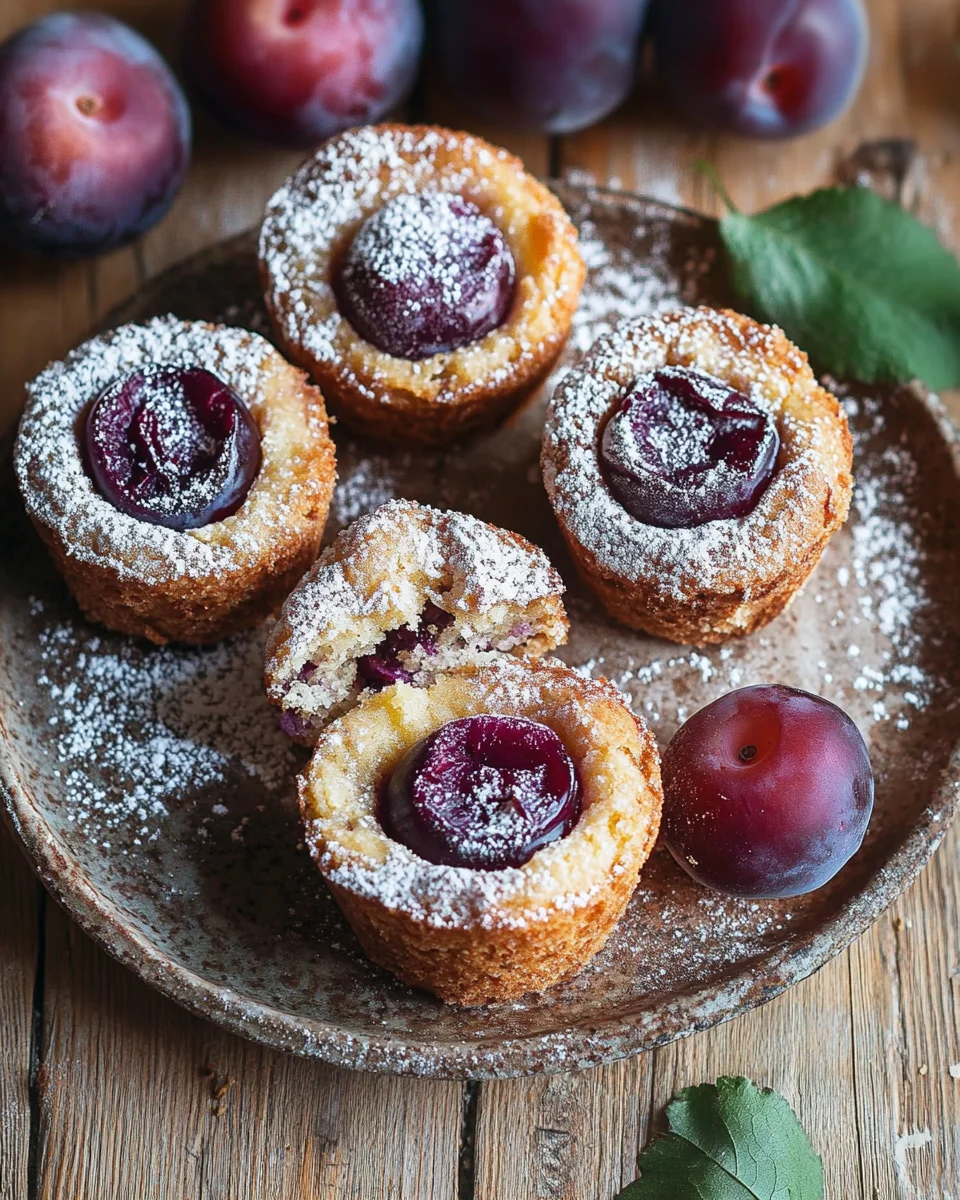 Pflaumen-Friands