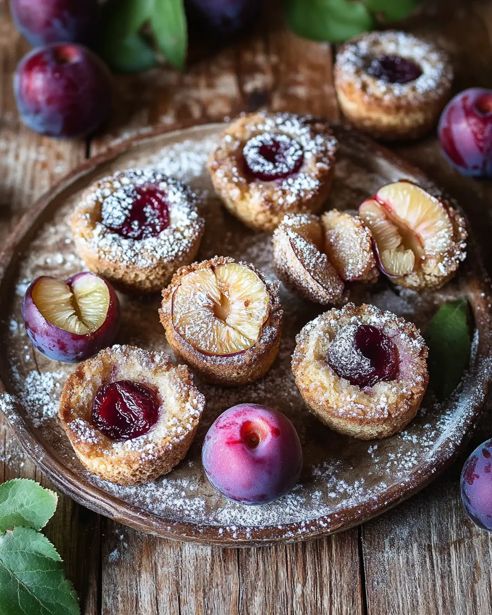 Pflaumen-Friands