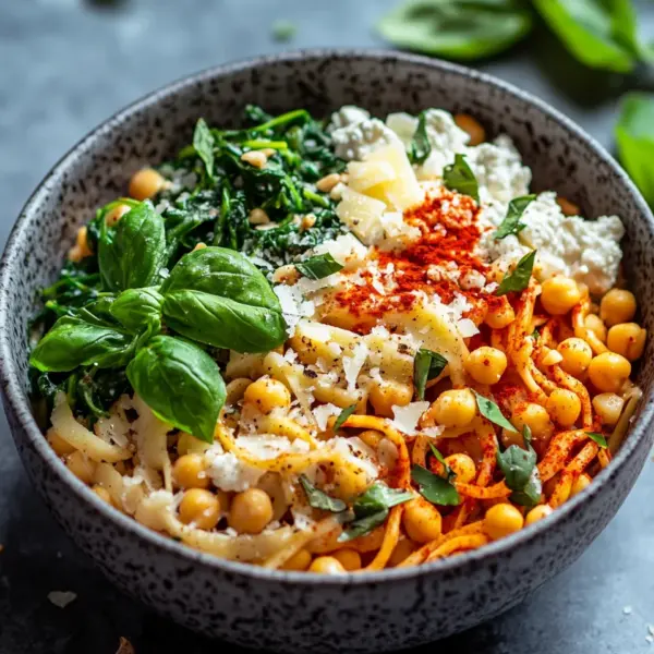 Protein Nudeln mit Hüttenkäse