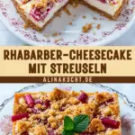 Rhabarber-Cheesecake mit Streuseln 23 Pinterest Hidden Image