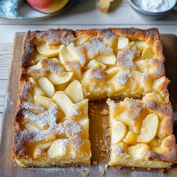Ruck Zuck Apfelkuchen vom Blech