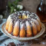Saftiger und lockerer Eierlik&ouml;rkuchen mit Schokoraspeln