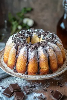 Saftiger und lockerer Eierlikörkuchen mit Schokoraspeln