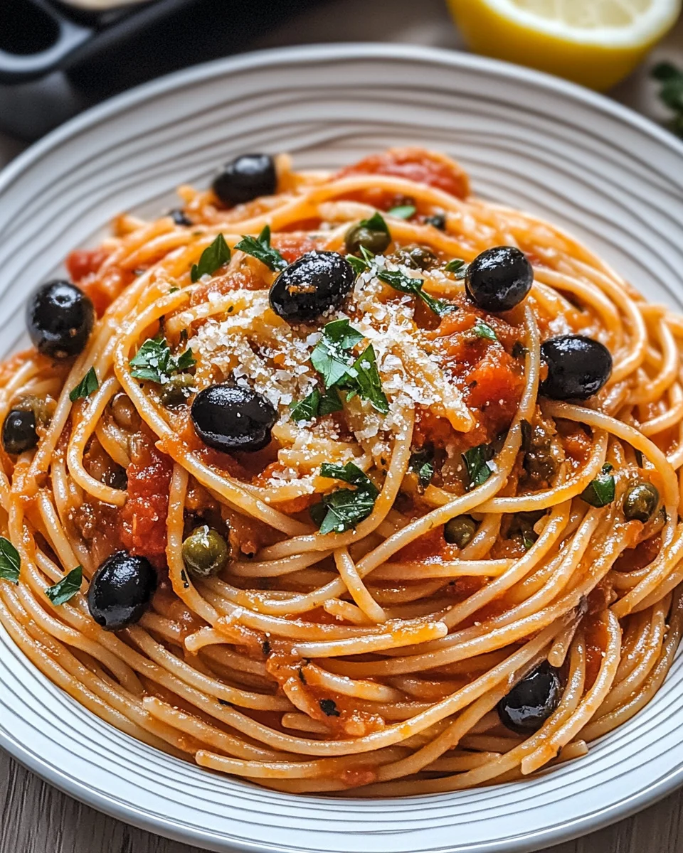 Spaghetti Puttanesca