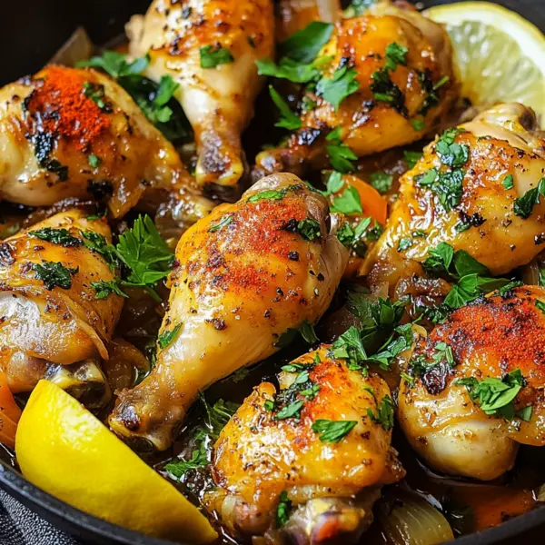 Spanisches Knoblauchhähnchen (Spanish Garlic Chicken)