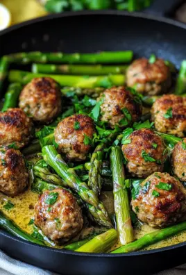 Spargelpfanne mit Frikadellen 24 Spargelpfanne mit Frikadellen