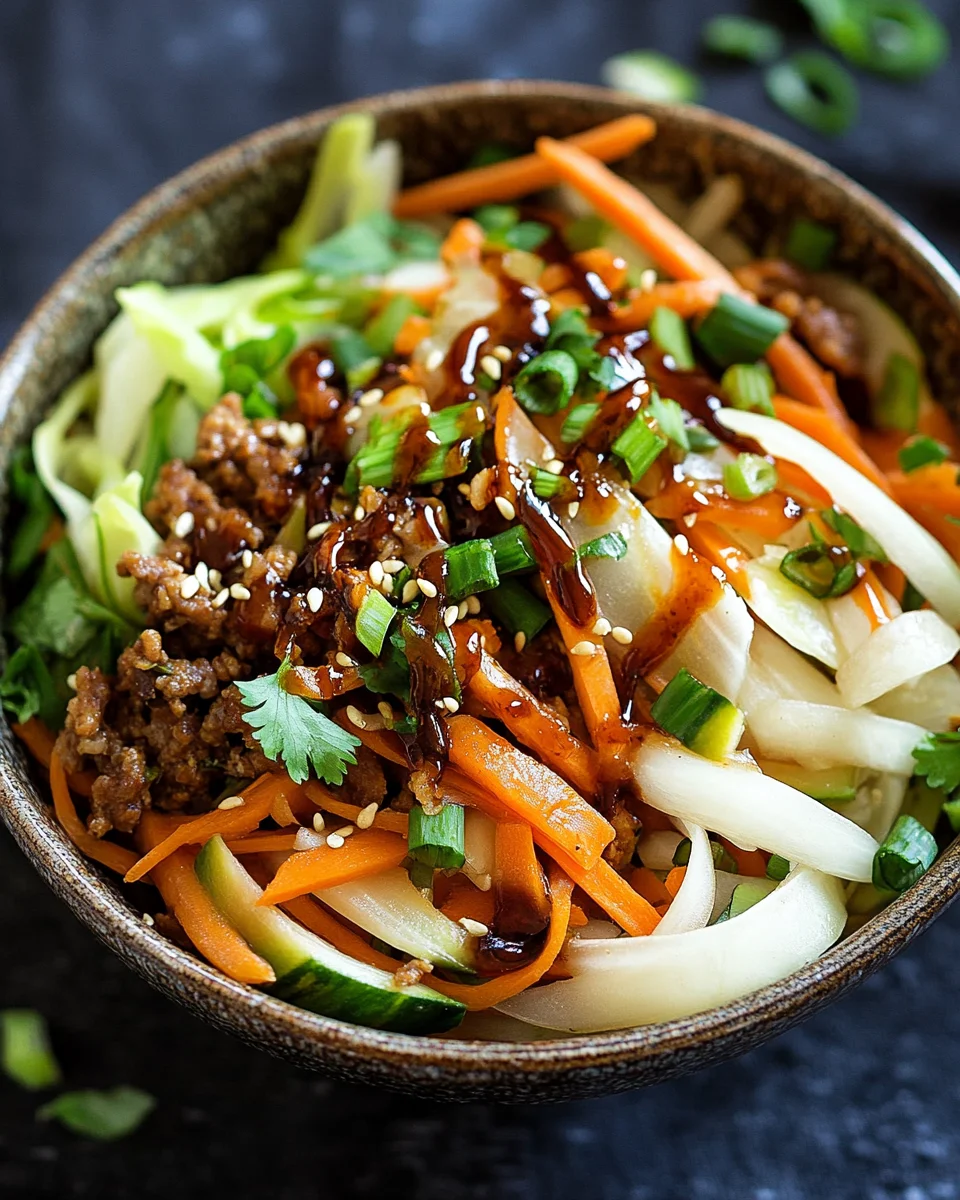 Spring Roll Bowl