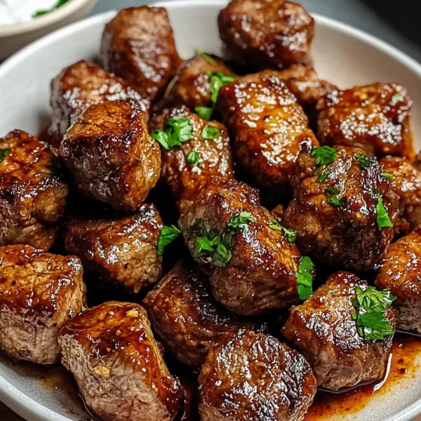 Steak-Häppchen aus der Heißluftfritteuse