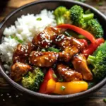 Teriyaki-H&auml;hnchen mit Gem&uuml;se