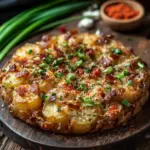 &Uuml;berbackene Kartoffeln aus der Hei&szlig;luftfritteuse