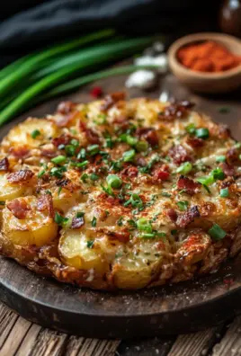 Überbackene Kartoffeln aus der Heißluftfritteuse