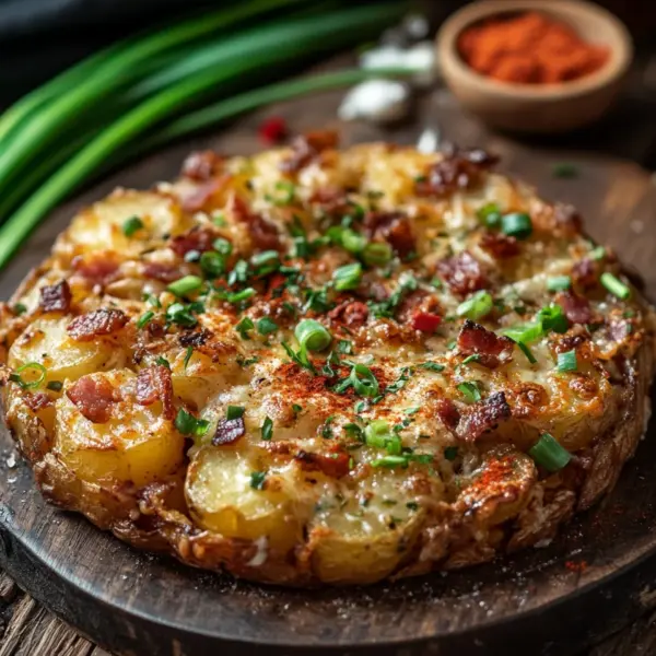 Überbackene Kartoffeln aus der Heißluftfritteuse
