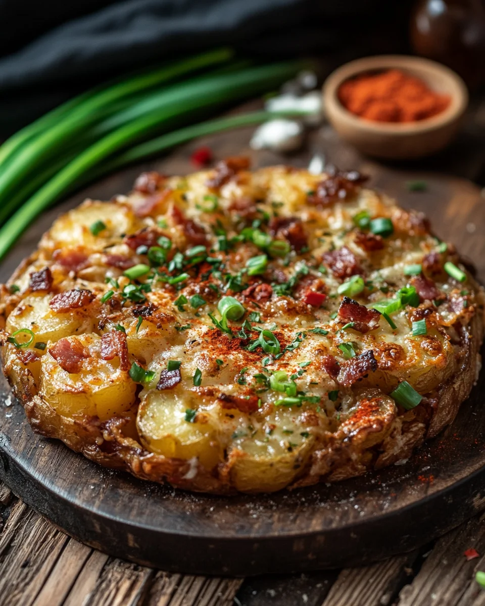 Überbackene Kartoffeln aus der Heißluftfritteuse