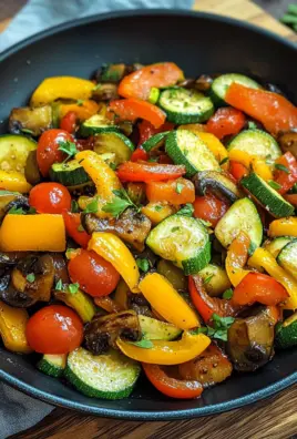 Vegetarische Gemüsepfanne